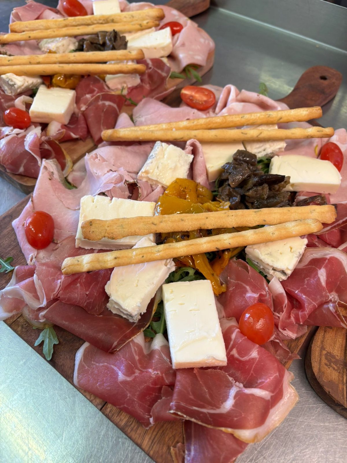 Board of Italian cold cuts sliced to order